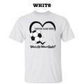 Personalized - What's Life Without Goals – Heart Soccer T-Shirt