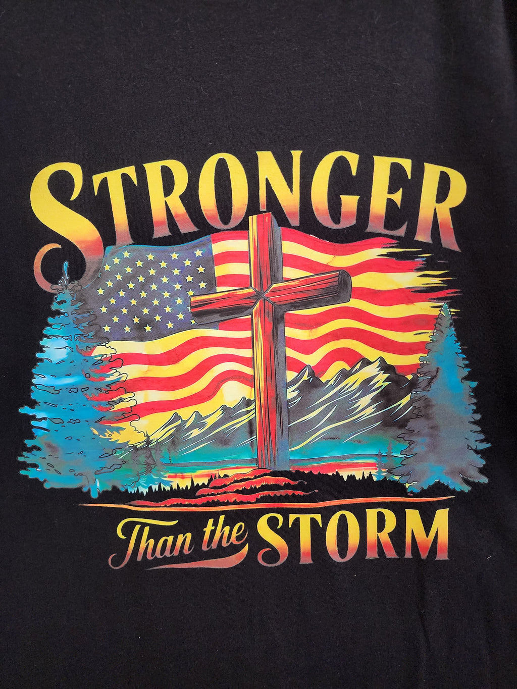 Stronger Than the Storm Tee (Sizes X-Large & XX-Large)