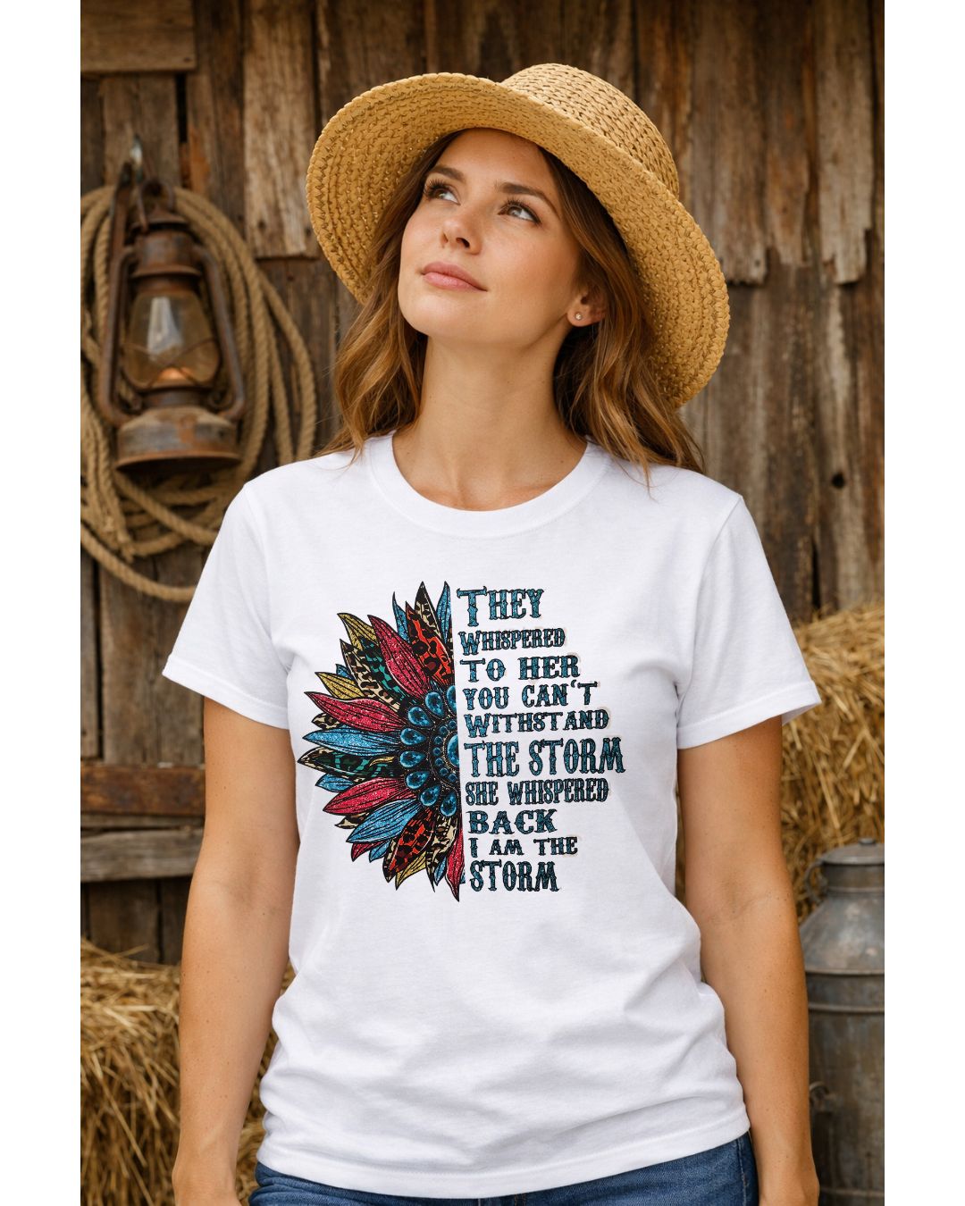 I Am The Storm DTF print t-shirt - Express Yourself Collection